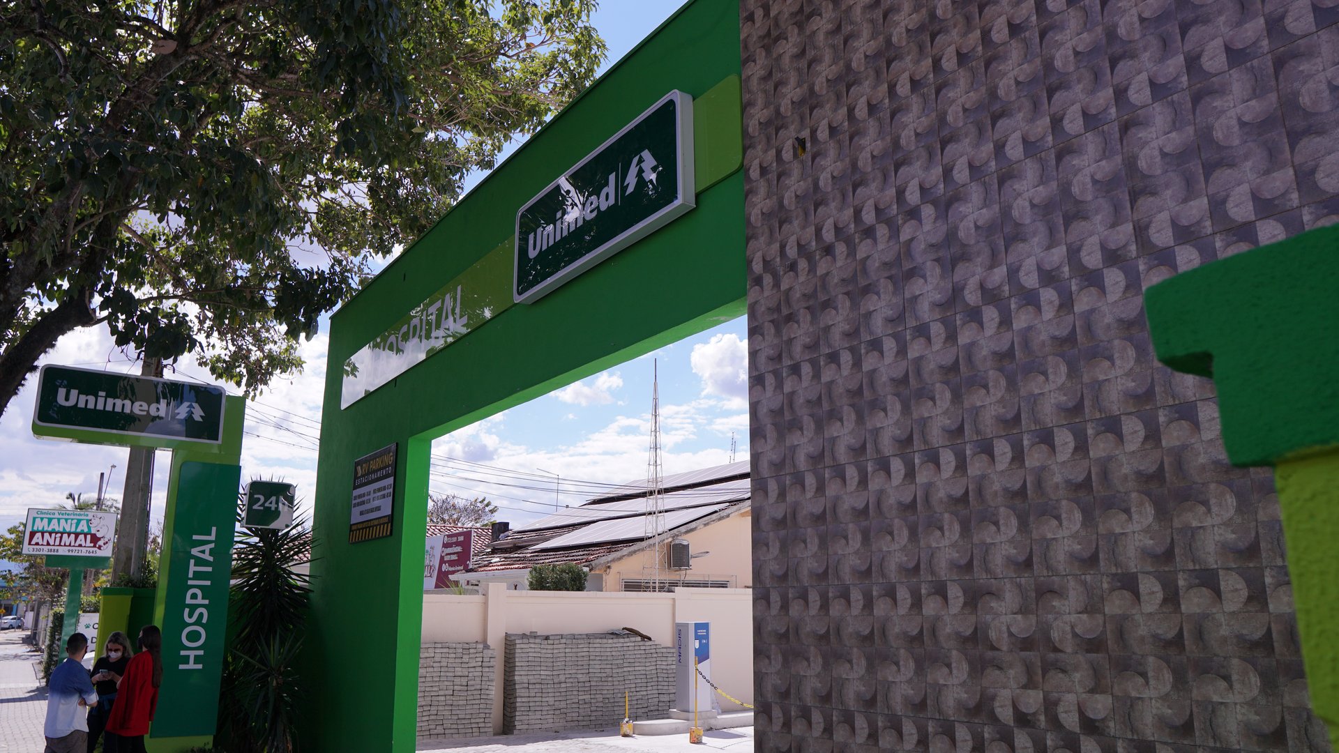 Ambiente de convivência para pacientes e familiares